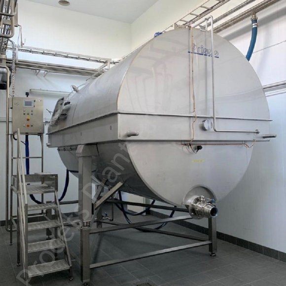 3,000 Ltr Priamo Stainless Steel Jacketed Cheese Vat